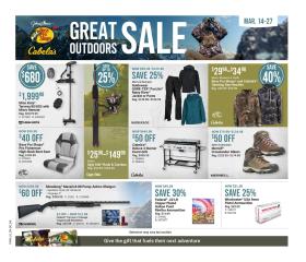 Bass Pro Shops - Great Outdoors Sale