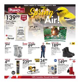 Peavey Mart - Spring is in the Air!