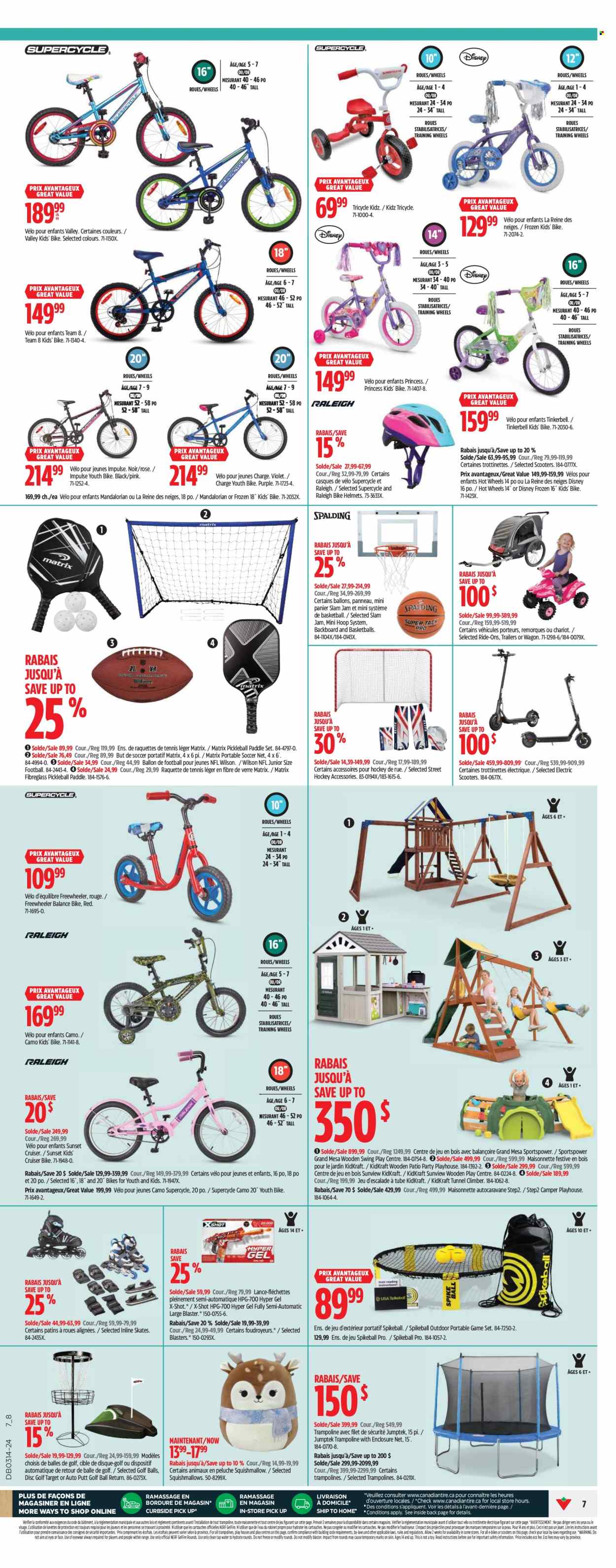 Circulaire Canadian Tire  - 28 Mars 2024 - 03 Avril 2024.