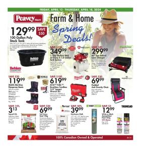 Peavey Mart - Farm & Home Spring Deals!