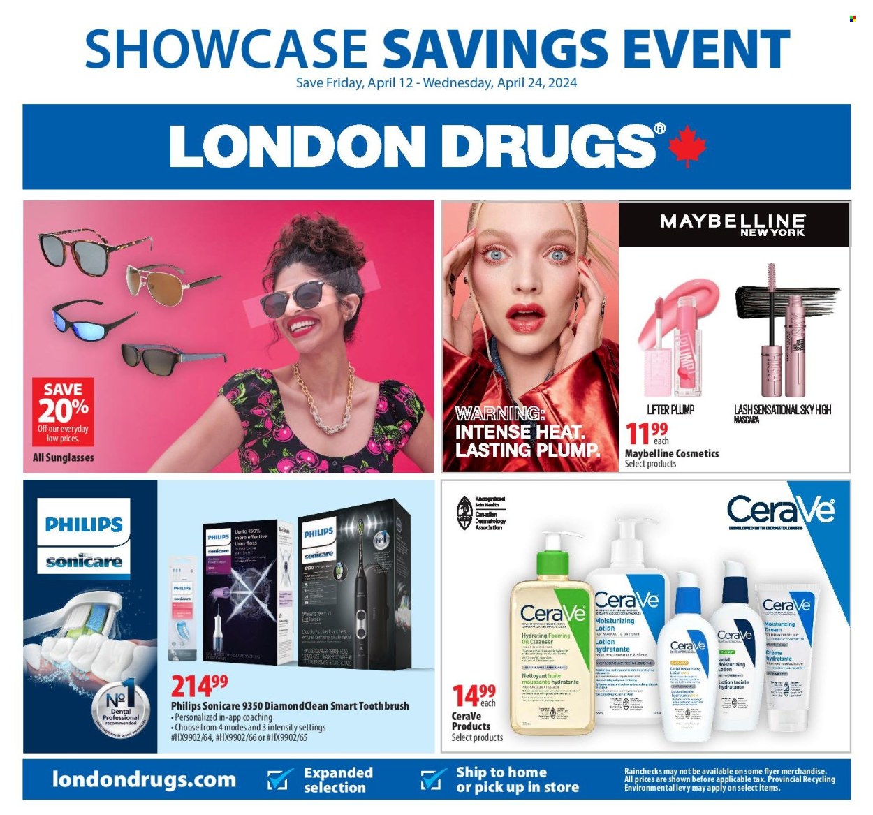 Circulaire London Drugs  - 12 Avril 2024 - 24 Avril 2024.