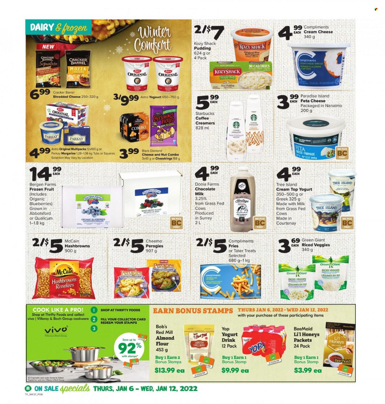 Circulaire Thrifty Foods  - 06 Janvier 2022 - 12 Janvier 2022.
