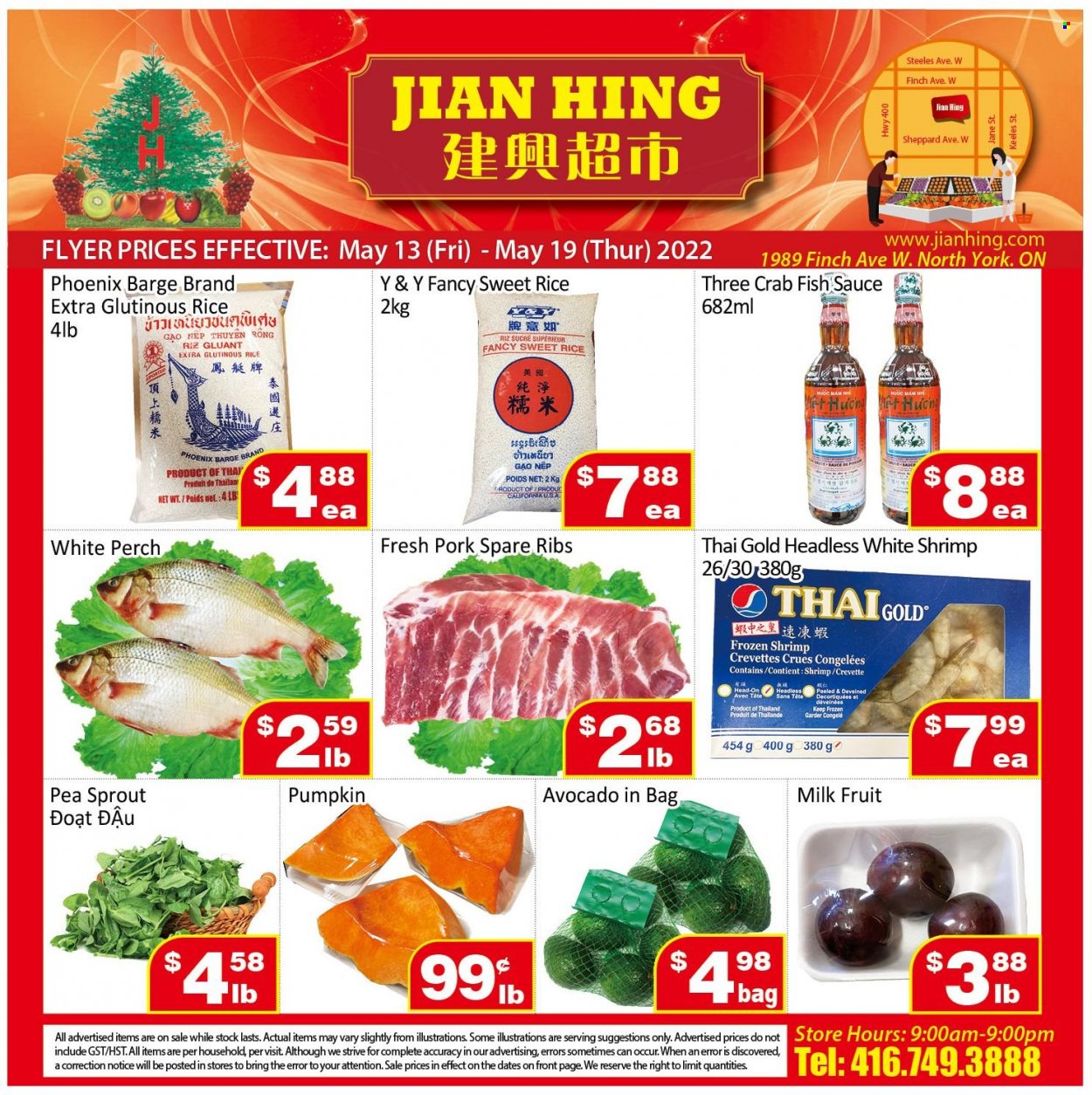 Circulaire Jian Hing Supermarket  - 13 Mai 2022 - 19 Mai 2022.