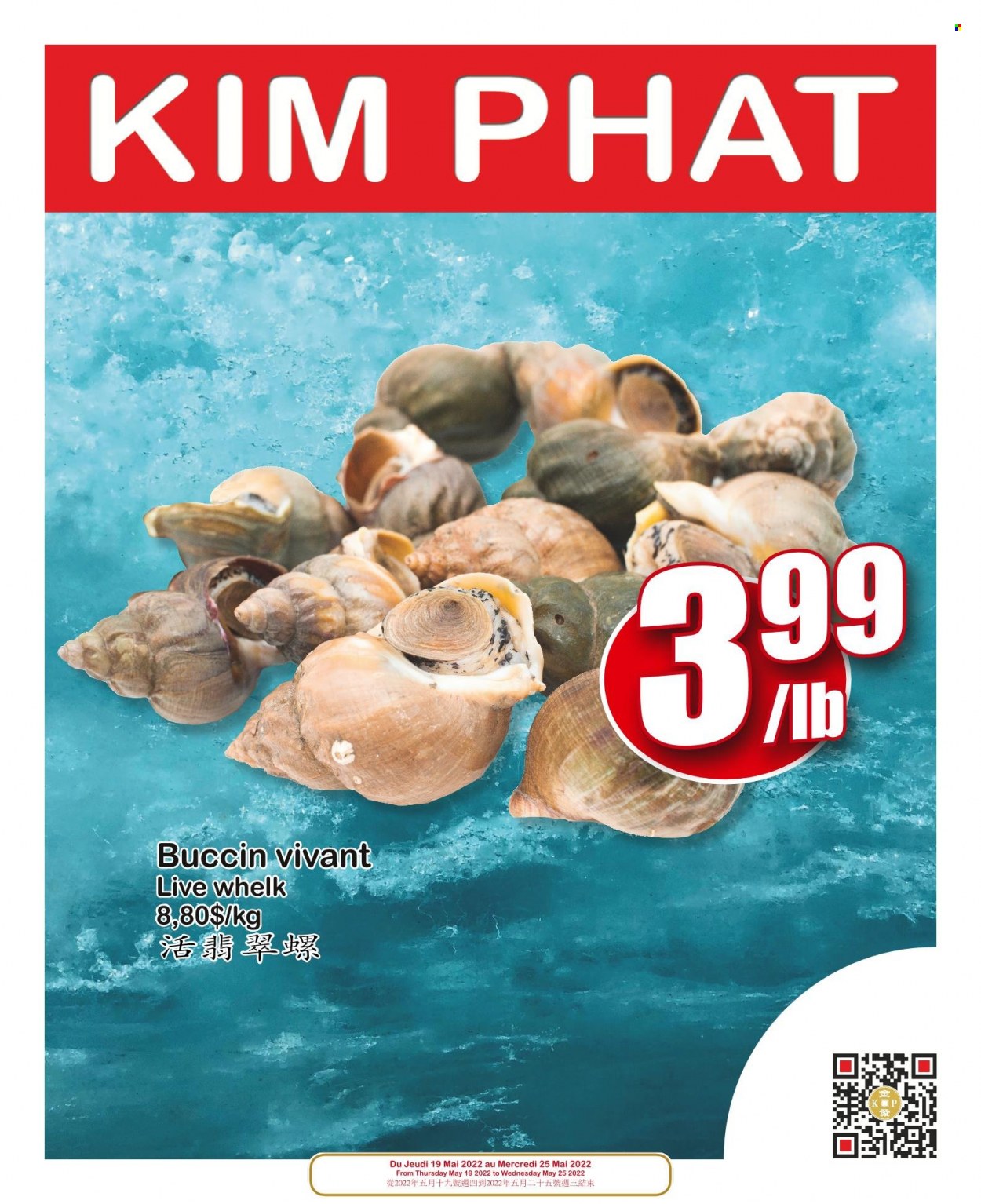 Circulaire Kim Phat  - 19 Mai 2022 - 25 Mai 2022.