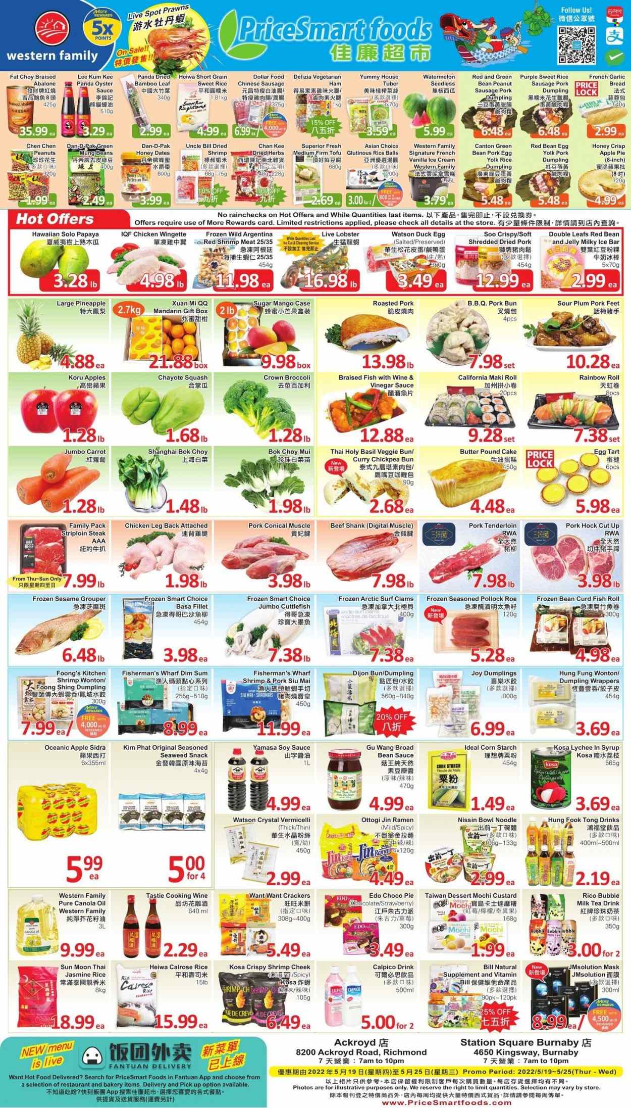 Circulaire PriceSmart Foods  - 19 Mai 2022 - 25 Mai 2022.