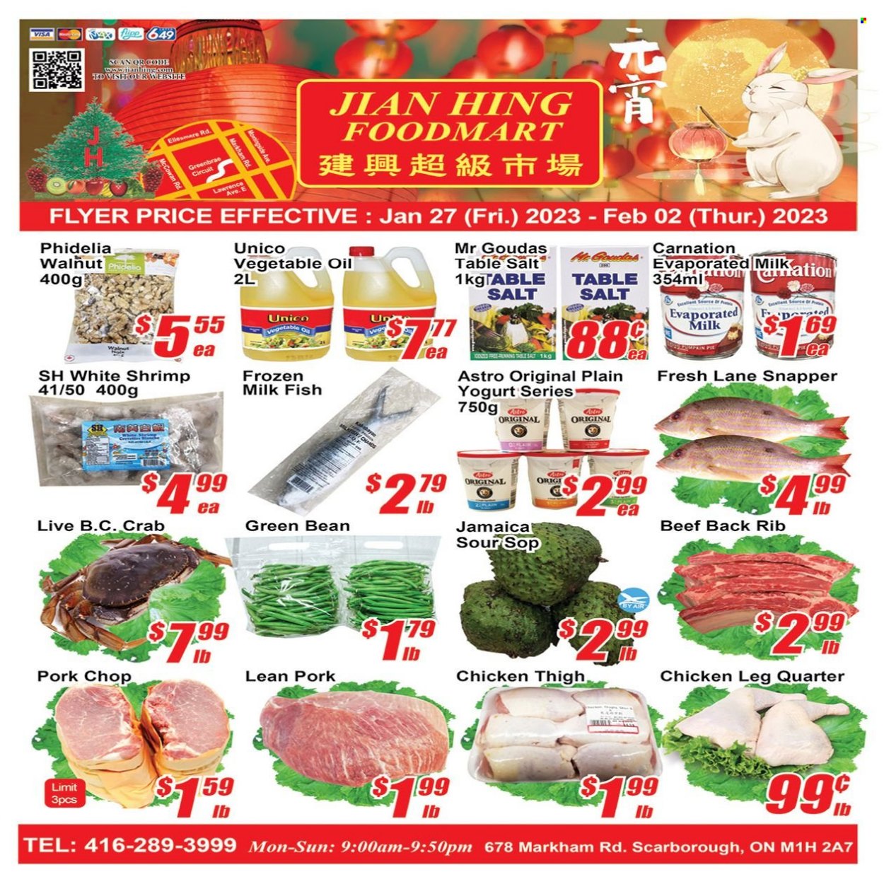 Circulaire Jian Hing Supermarket  - 27 Janvier 2023 - 02 Février 2023.