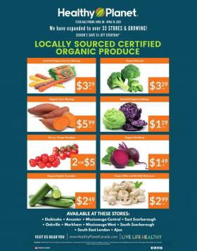 Healthy Planet - Produce Flyer