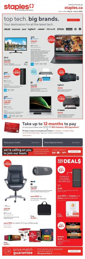 Staples - Weekly Flyer