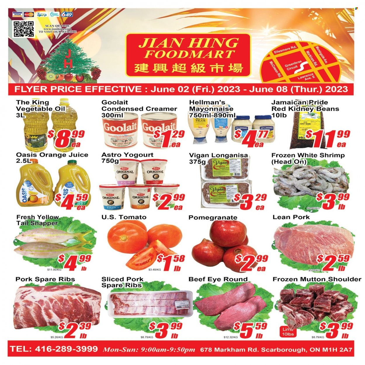 Circulaire Jian Hing Supermarket  - 02 Juin 2023 - 08 Juin 2023.