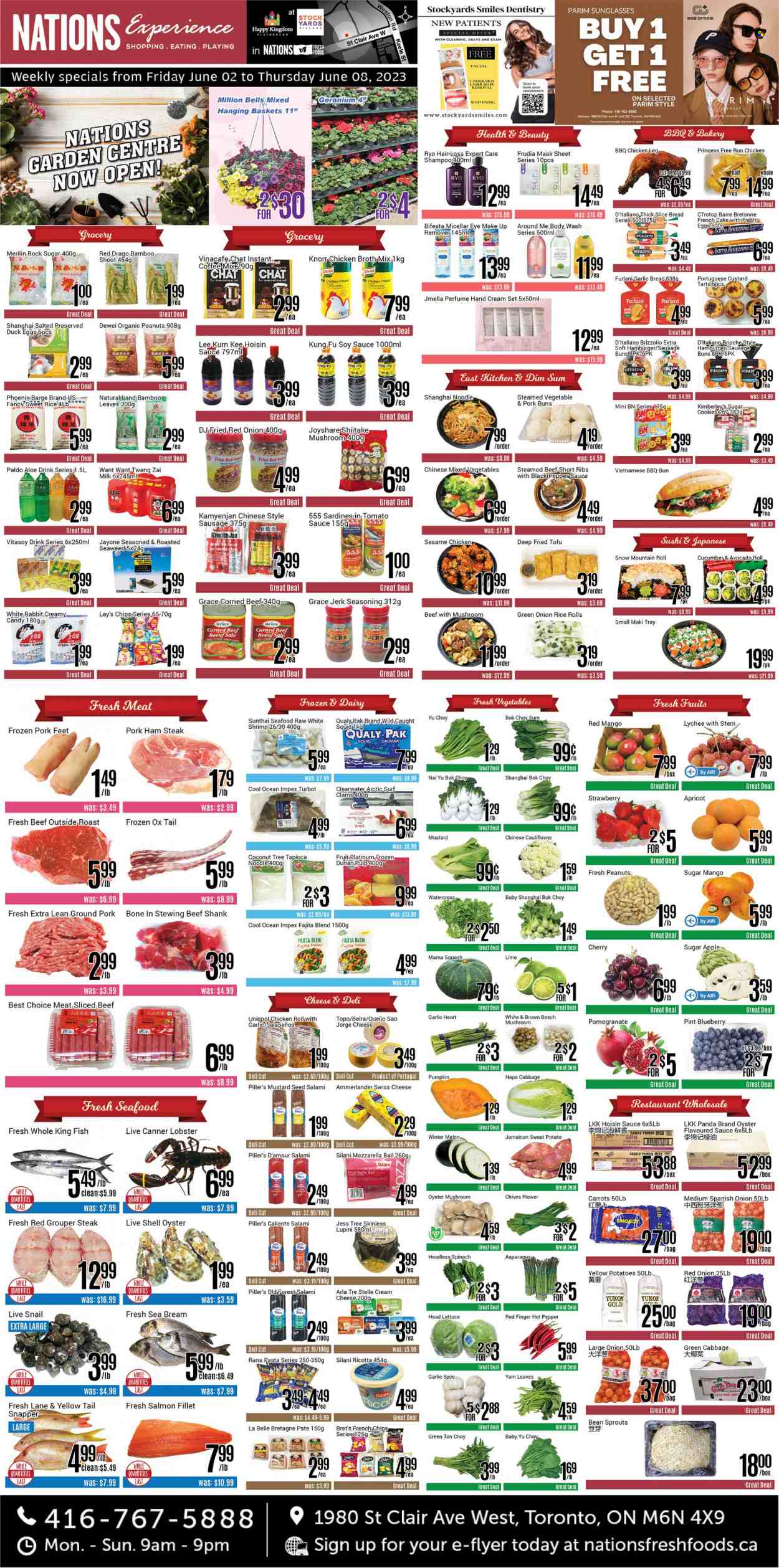 Circulaire Nations Fresh Foods  - 02 Juin 2023 - 08 Juin 2023.