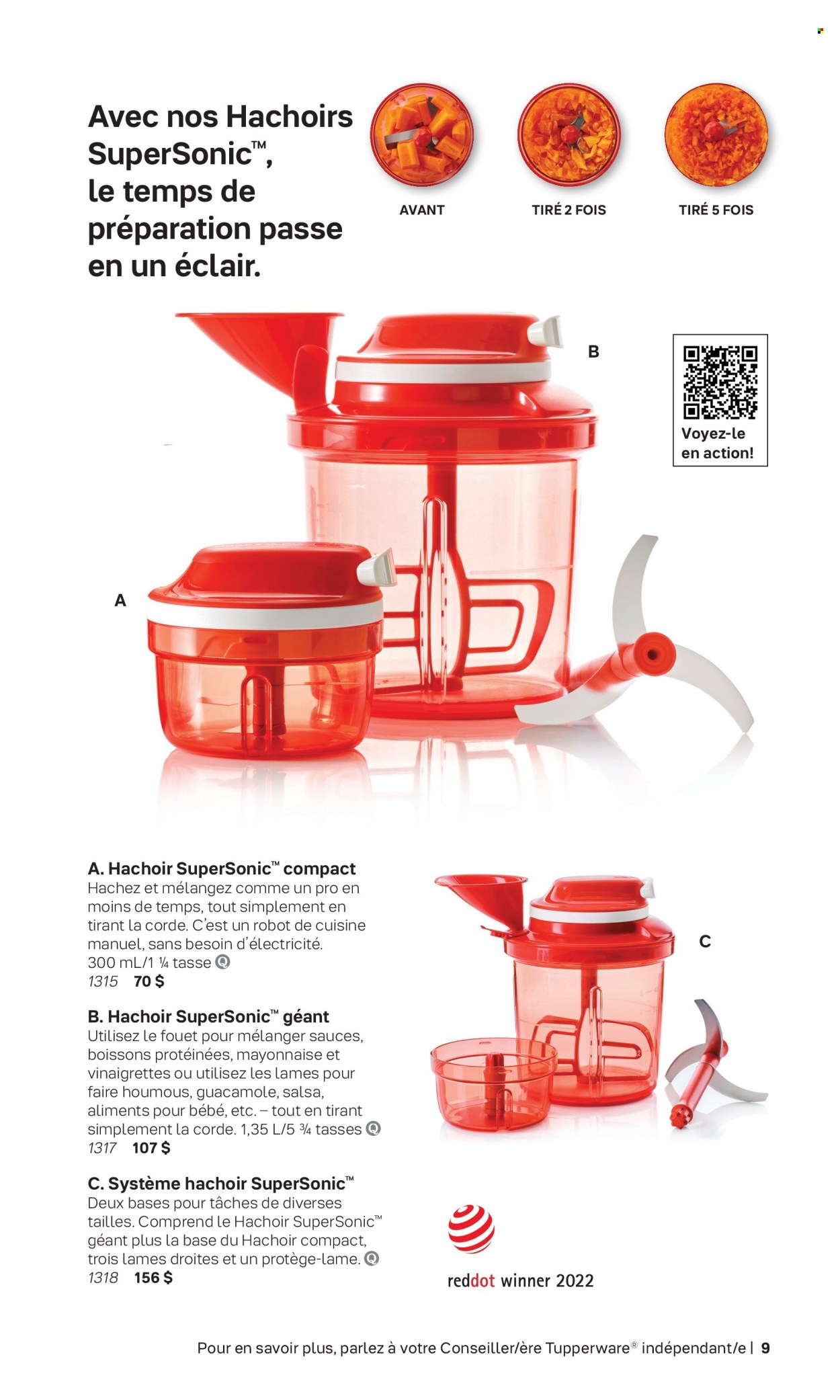 Circulaire Tupperware . Page 9.