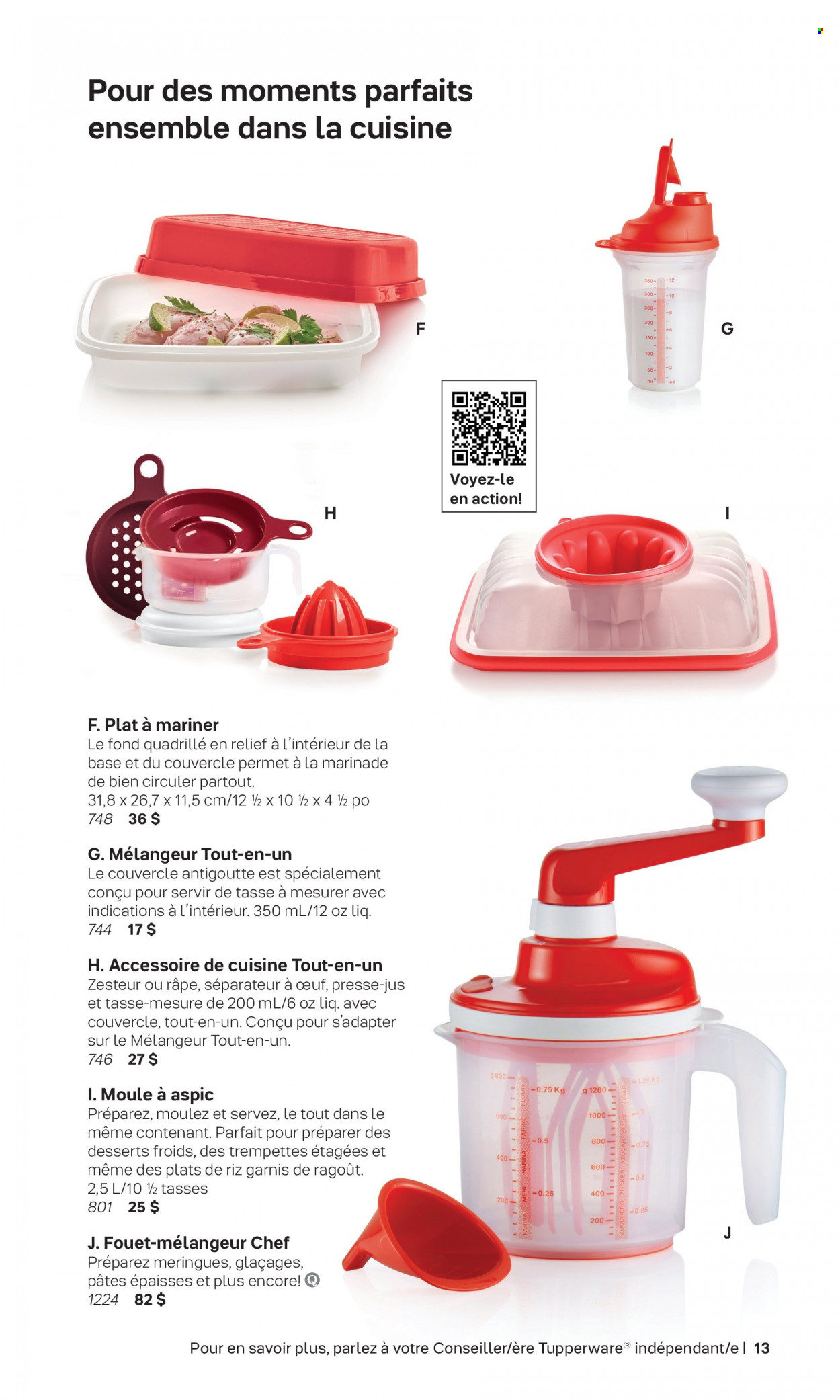 Circulaire Tupperware . Page 13.