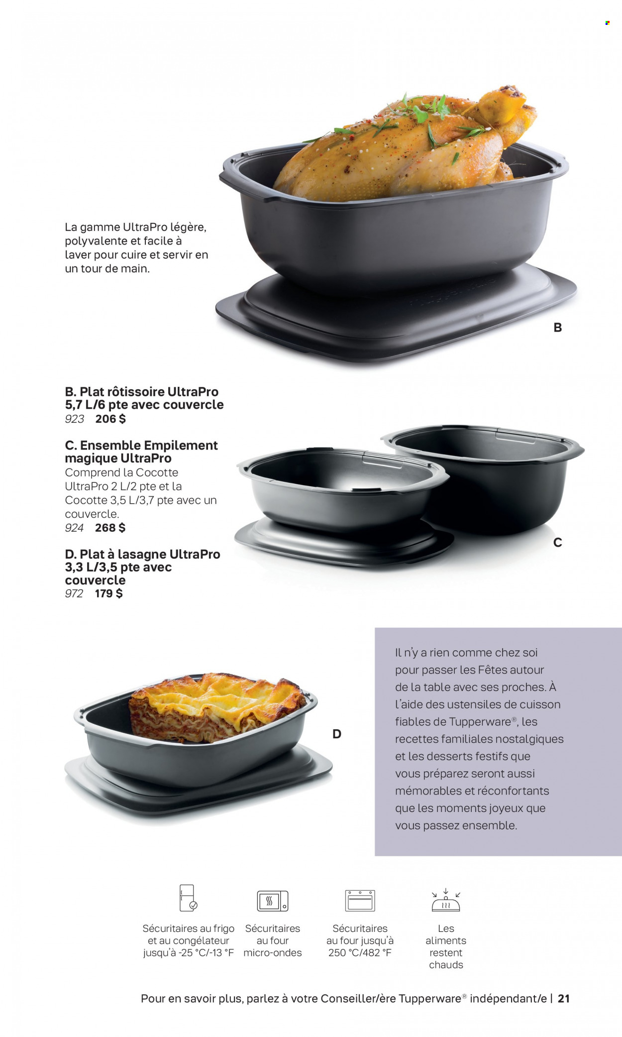 Circulaire Tupperware . Page 21.