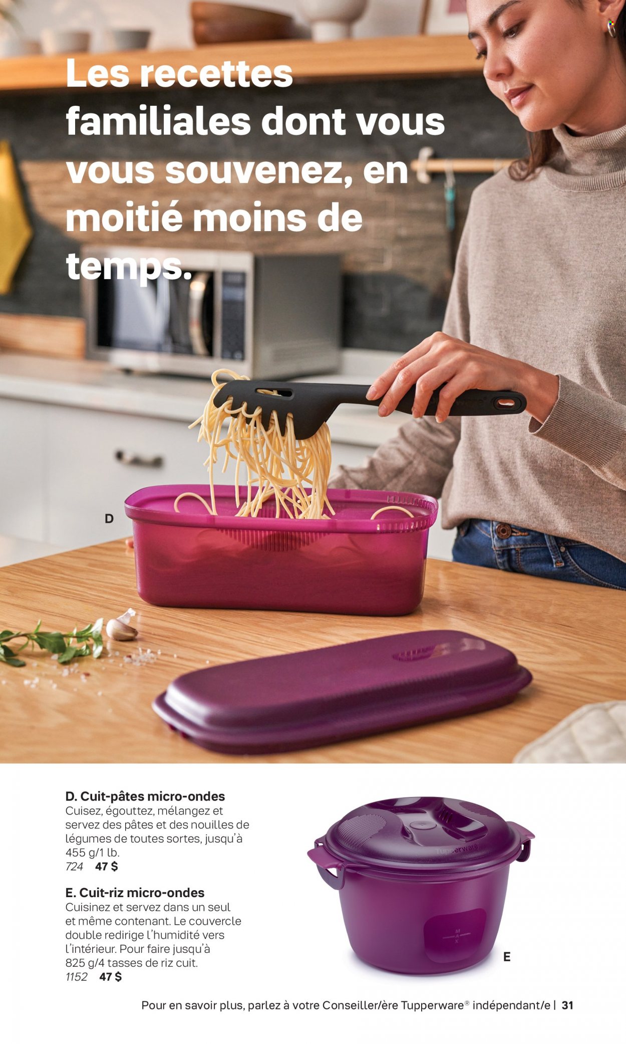 Circulaire Tupperware . Page 31.