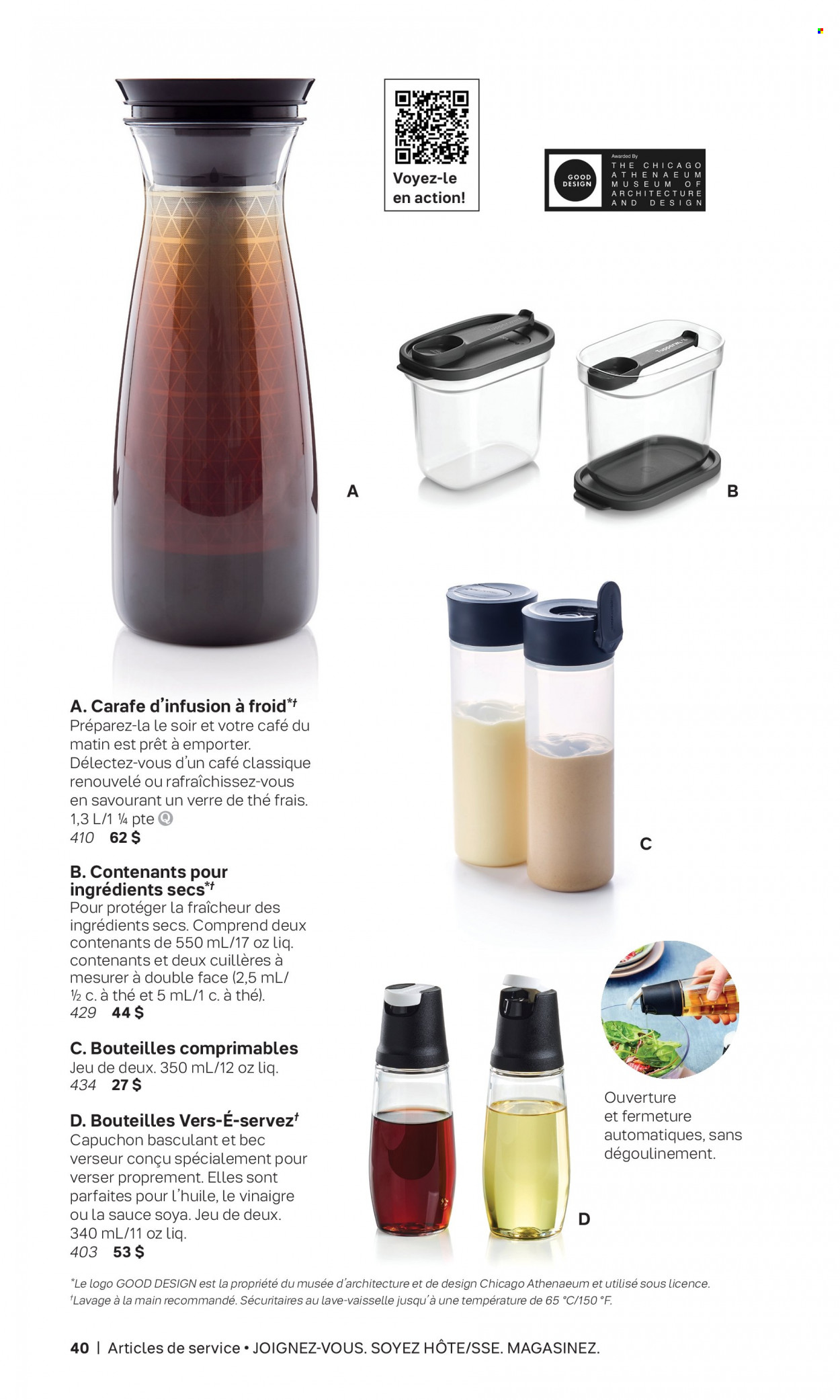 Circulaire Tupperware . Page 40.