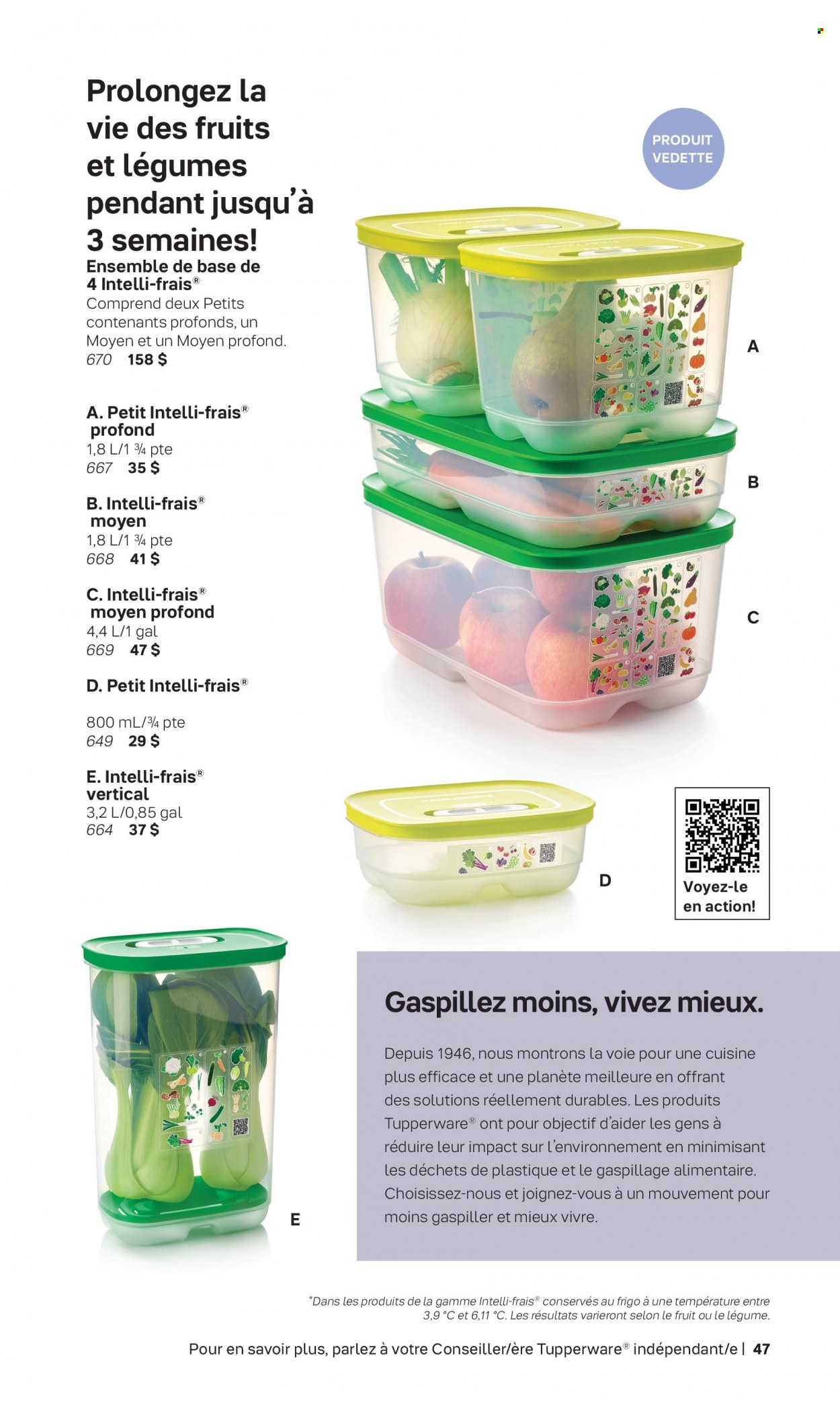 Circulaire Tupperware . Page 47.