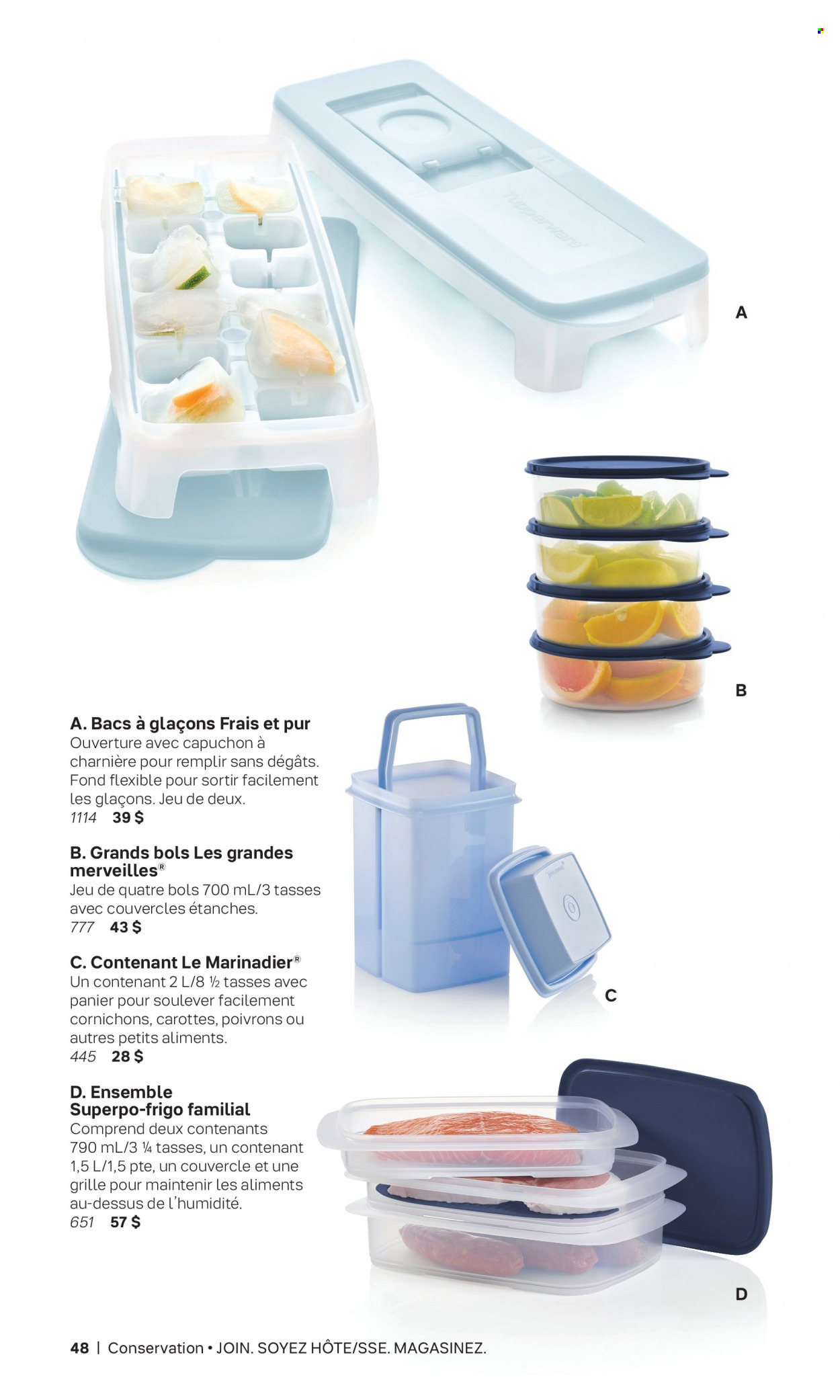 Circulaire Tupperware . Page 48.