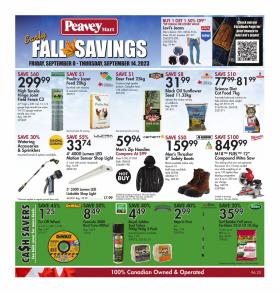 Peavey Mart - Early Fall Savings
