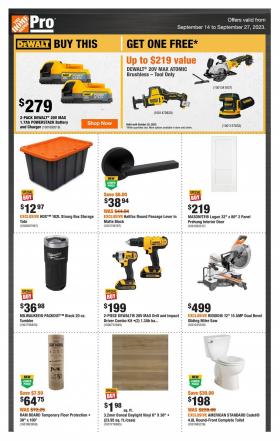 The Home Depot - PRO Flyer