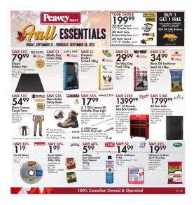 Peavey Mart - Fall Essentials