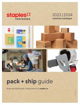 Staples - pack + ship guide