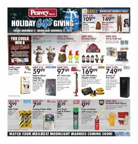 Peavey Mart - Holiday Gift Giving