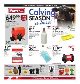 Peavey Mart - Calving Season Is Here!