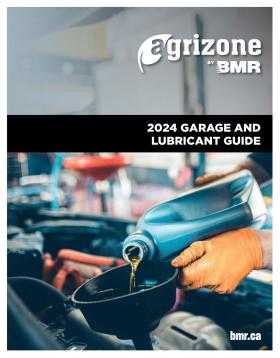 BMR - Garage and Lubricant Guide