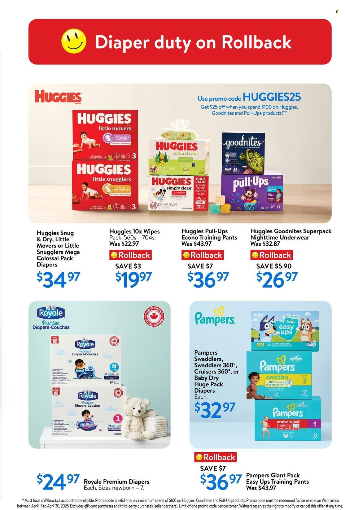 Circulaire Walmart  - 17 Avril 2025 - 14 Mai 2025.