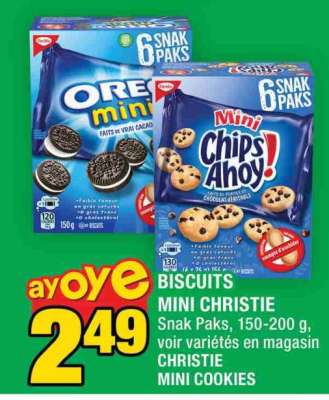 BISCUITS MINI CHRISTIE