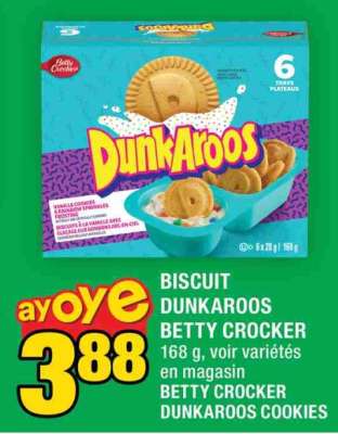 Biscuit Dunkaroos Betty Crocker