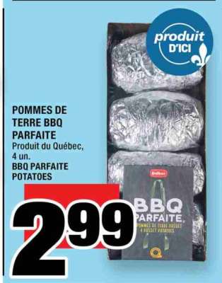 POMMES DE TERRE BBQ PARFAITE