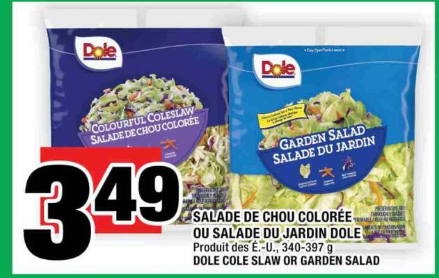 Salade de chou colorée ou salade du jardin Dole