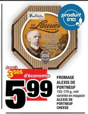 fromage Alexis-de-Portneuf