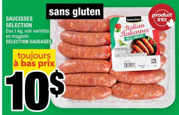 SAUCISSES SELECTION