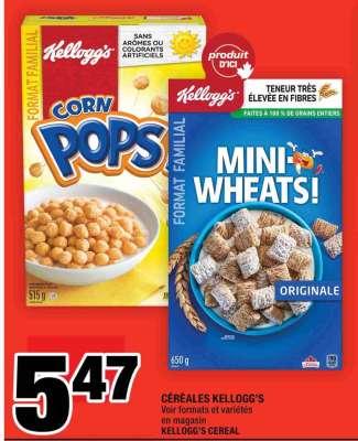 CÉRÉALES KELLOGG'S