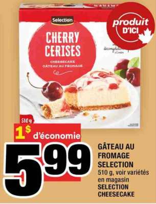 GÂTEAU AU FROMAGE SELECTION