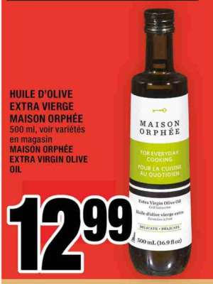 Huile d'Olive Extra Vierge Maison Orphée