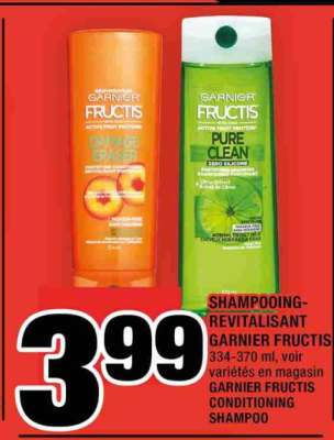 GARNIER FRUCTIS Shampooing-Revitalisant