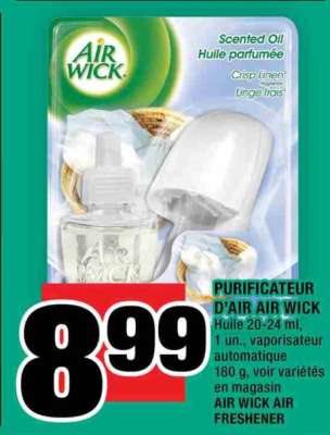 PURIFICATEUR D'AIR AIR WICK