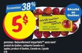 POMMES NATURELLEMENT IMPARFAITS