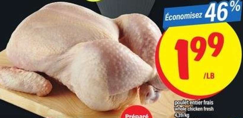 POULET ENTIER FRAIS