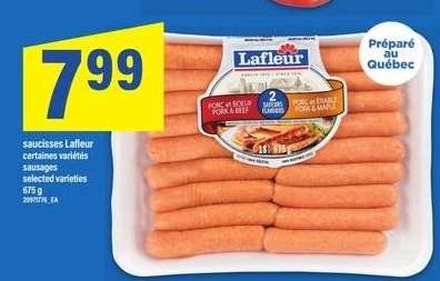 saucisses Lafleur
