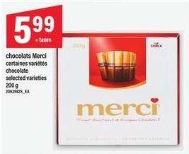 chocolats Merci