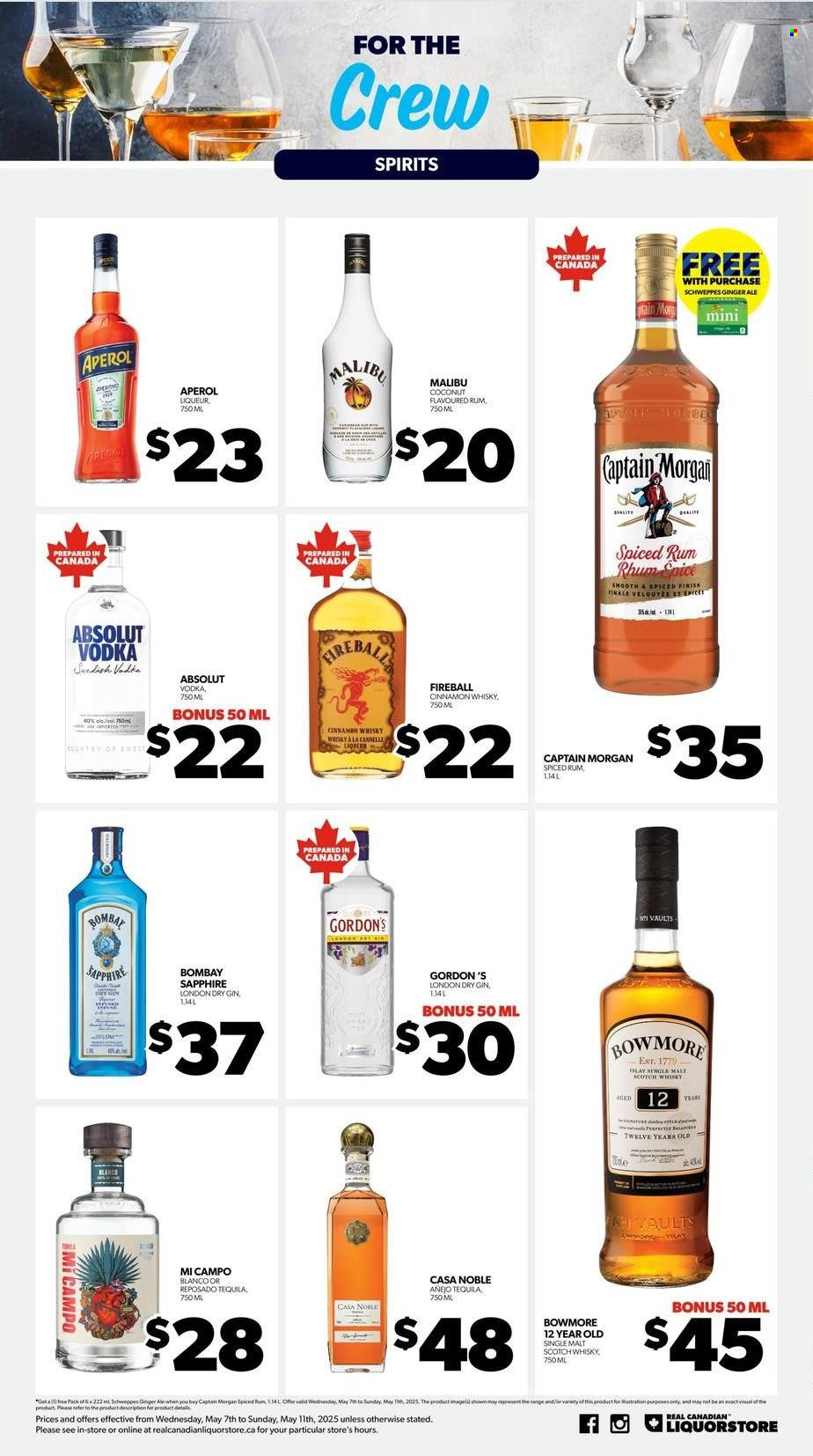Circulaire Real Canadian Liquorstore  - 07 Mai 2025 - 11 Mai 2025.