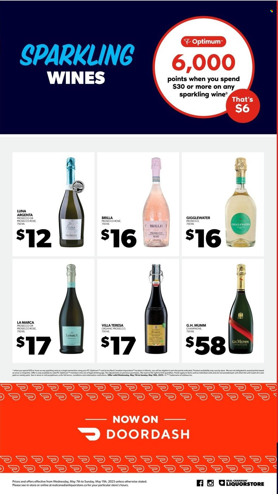 Circulaire Real Canadian Liquorstore  - 07 Mai 2025 - 11 Mai 2025.