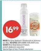 NATIVE Dry Spray Deodorant
