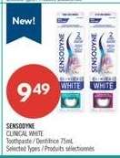 SENSODYNE CLINICAL WHITE