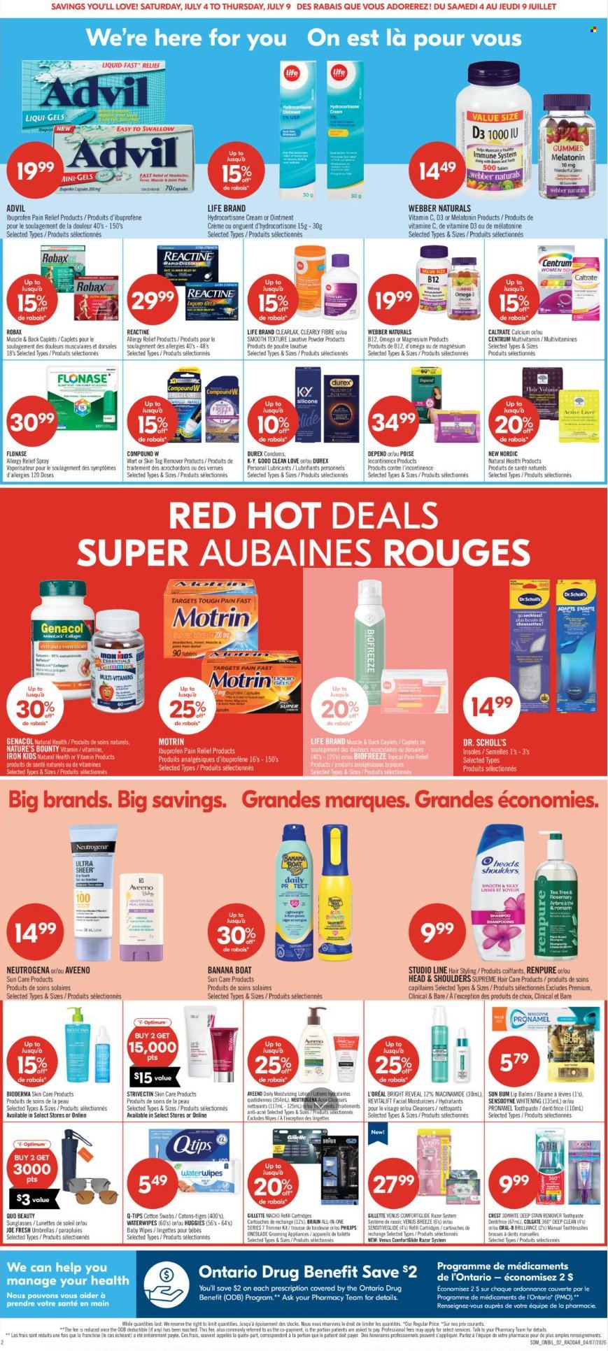 Circulaire Shoppers Drug Mart  - 04 Juillet 2026 - 09 Juillet 2026. Page 2