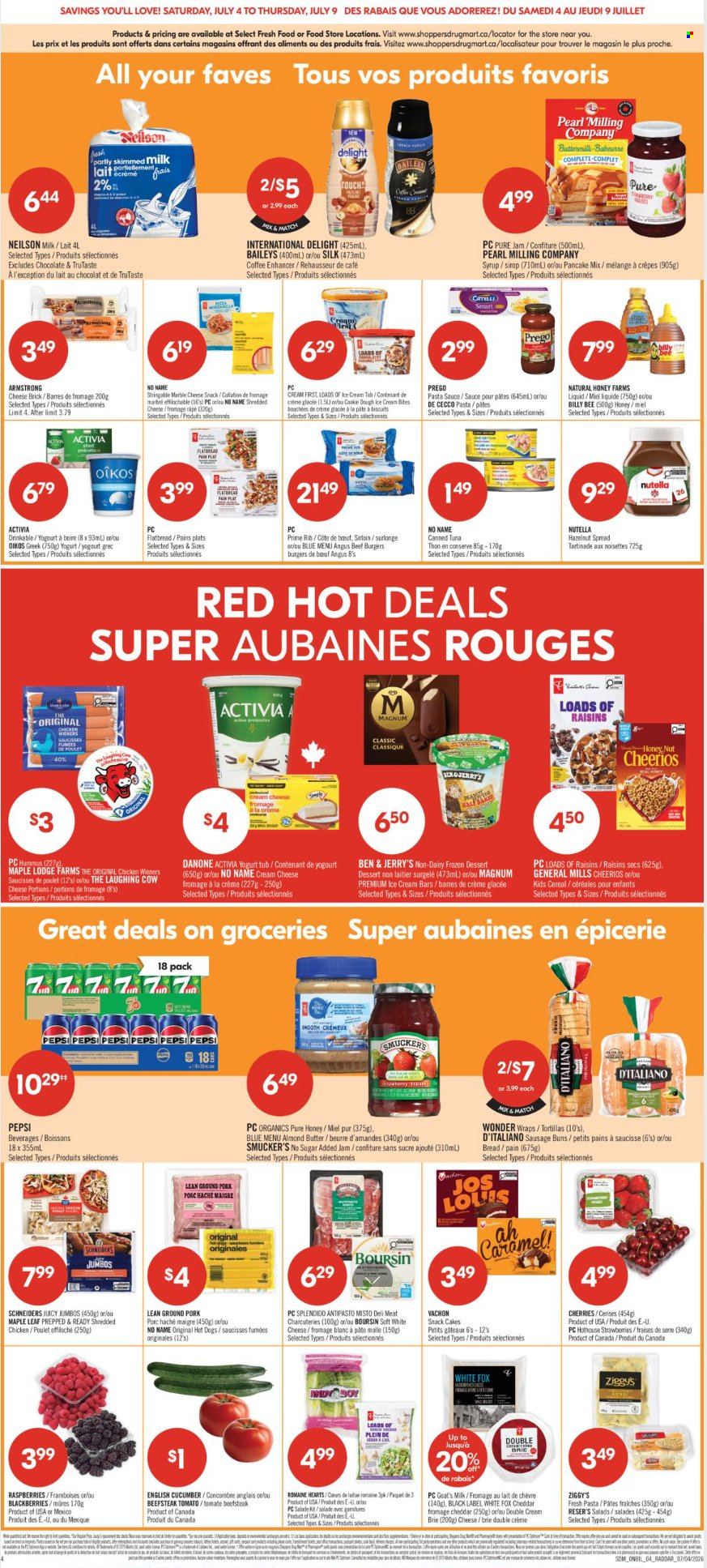 Circulaire Shoppers Drug Mart  - 04 Juillet 2026 - 09 Juillet 2026. Page 3